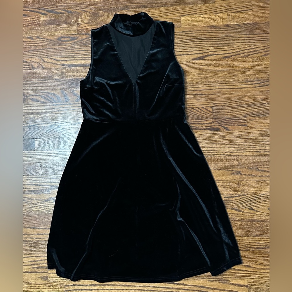 Black Velvet Dress
